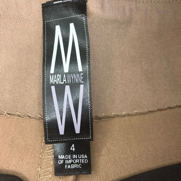 NWOT 2pc FlatterFit Ankle Pants w/ Vest - Mocha - Picture 9 of 9